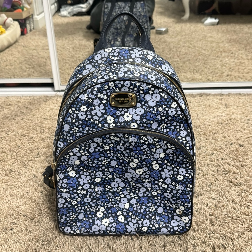 Michael Kors Floral Backpack
